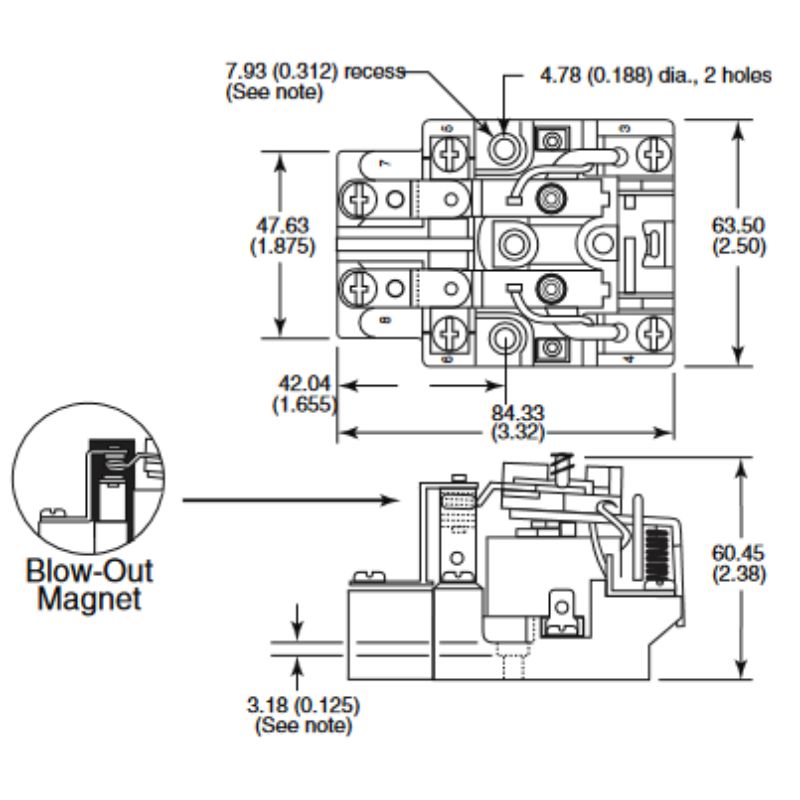 RELAY AC 110V 6222